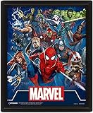 Marvel Cadre 3D (Cinematic Icons) Multicolore 28, 7