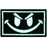 Tactique Sourire maléfique Milspec Swat Brodé à Repasser