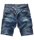 Rock Creek Short en jean stretch pour homme - Coupe