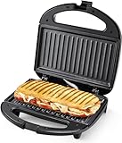 YASHE Grill Panini, 750W Appareil Panini avec Plaques