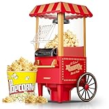 HOUSNAT Machine à Pop Corn, Machine à Pop-corn Rétro