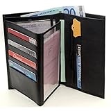 Portefeuille Homme Porte Carte Crédit Visite Monnaie