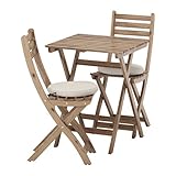 Ikea ASKHOLMEN 792.623.34 Table + 2 chaises d'extérieur
