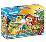 PLAYMOBIL 71001 Cabane dans les arbres et toboggan