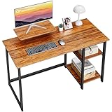 GreenForest Bureau avec Rangement,Petite Bureau d’Ordinateur