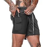 Compression Shorts pour Hommes, Sport Séchage Rapide