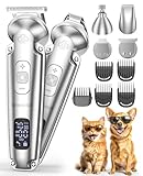 oneisall Tondeuse 4 en 1 complète silencieuse pour