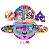 Polly Pocket Coffret Fête Foraine transportable, Mini-Figurines