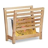 Relaxdays 10020656 Porte-magazines porte-revues support