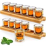 SuproBarware Ensemble de verres à shot de 60 ml, support