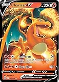 Dracaufeu V 017/172 Brilliant Stars - Carte Pokémon
