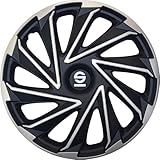 Sparco Enjoliveurs Varese - 14-pouces - Argent/Noir