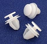 Yizunnu 20 x Clips Agrafe Plastique Moulures et Bandeaux