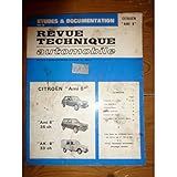 Ré-édition - AMI 6 8 Revue Technique Citroen