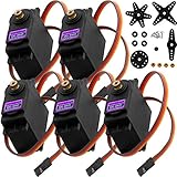 AZDelivery 3 x MG996R Micro Servomoteur Numérique avec