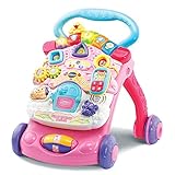 VTech - Super Trotteur Parlant 2 en 1 Rose – Trotteur