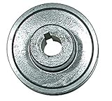 RIBIMEX - PRP19/100 - Poulie en aluminium 19-100 mm