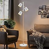 ZMH Lampadaire salon Lampe sur pied bois de moderne