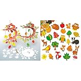 Baker Ross Décorations automnales en Forme de Spirales