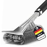 TNTOR Barbecue Brush, 3 in 1 BBQ Brush with Long Handle