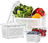 Luxear Lot De 3 Boîte De Conservation Alimentaire,