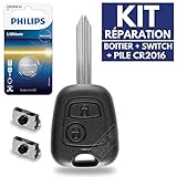 Coque de Télécommande Plip Boitier Clé Utilitaire Peugeot