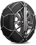KÖNIG EASY-FIT CU-9 080 - Chaînes à Neige, Set de 2