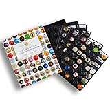 Champagne Album 5 pochettes noires pour 210 capsules