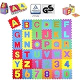 KIDUKU® Puzzle tapis mousse bébé, 86 pièces, tapis