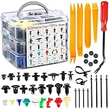 Uolor 925 Pcs Rivet Clips Plastique, Rivet Plastique