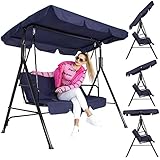 SPRINGOS Balancelle de jardin Fiona, balancelle Hollywoodienne