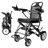Fauteuil roulant électrique ultra léger pour adultes,