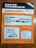 33 Revue Technique Alfa Romeo Etat - Bon Etat Occasion
