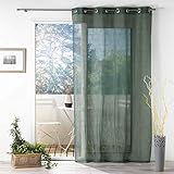 douceur d'intérieur, Voilage à oeillets 140 x 280 cm