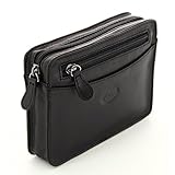 Francinel - Pochette pour Ceinture Homme en Cuir Rigide