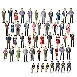 Lot de 50 figurines peintes d'architecture P50 - Jauge