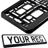 Taport® support pour plaque d'immatriculation pour