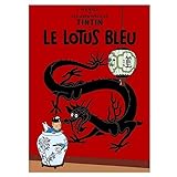 Poster Moulinsart Album de Tintin: Le lotus bleu 22040