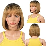 DÉBUT Perruque de cheveux humains brésiliens vierges