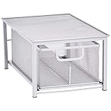 Amazon Basics Organiseur empilable avec panier coulissant