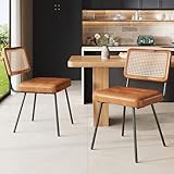 ZONJIE Lot de 4 chaises de salle à manger vintage en