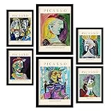 Nacnic Affiche ensemble de 6 Picasso 2 Collection d'œuvres