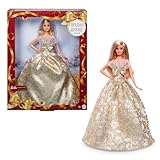 Barbie Poupée Joyeux Noël 2025, poupée Blonde emblématique