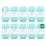 Gründl Cotton Fun Fil à tricoter 100 % coton, certifié