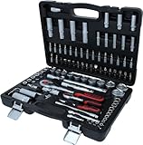 KS Tools 911.0694 Coffret de douilles F6 1/4''-1/2''