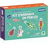 Smowo® Kit de Loisirs Créatifs avec Perles pour 9 Porte-clés