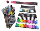 TOOLI-ART Lot de 30 marqueurs peinture acrylique. Pointe