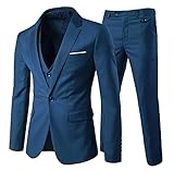 Costume homme Un Boutons Mode Slim fit Trois Pièces