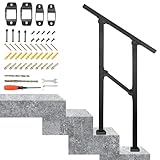 OUUTMEE Main Courante d'Escalier pour 1 à 2 Marches,