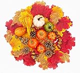 Ensemble de décoration de Thanksgiving, Pommes de pin